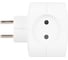 Разветвитель электрический ЭРА SP-4-3USBAC-W на 4 розетки + 3 USB A+C со шторками 10А белый Б0069083 4