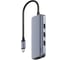 Концентратор Cudy UH606 USB-C 6 в 1 с гигабитным портом Ethernet и поддержкой HDMI (4K, 60 Гц) 10000152925 1