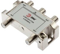 Делитель ЭРА ТВ DFSAT04 4 ответвления под F разъем, 5-2500 МГц Б0048328