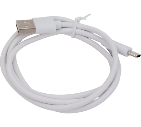 Зарядный универсальный дата-кабель USB-TYPE C Nord-Yada TPE 2А, 1м белый 908931