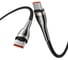 Кабель USB VENTION 2.0 CM/CM - 1,2м. Нейлоновый Чёрный 5А PD240W CTYBAV 2