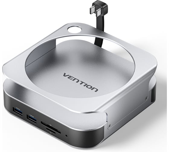 Док-станция VENTION USB-C 10 в 1 для Mac Mini M4/M4 Pro THIHAG