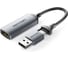 Устройство видеозахвата VENTION HDMI F - USB-C/A M - 0,1м, серый ACWHA 1