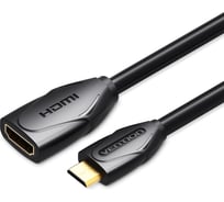Кабель-удлинитель VENTION HDMI High speed v2.0 19F/ mini HDMI 19M - 1м ABAAF
