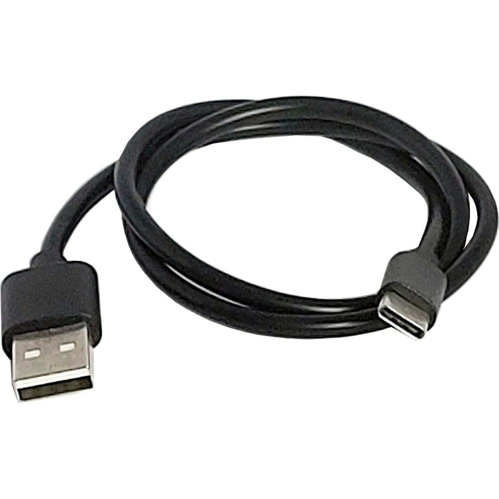 Кабель для зарядки nord-yada android usb/type-c 2а, 1м чёрный (tpe) 908932