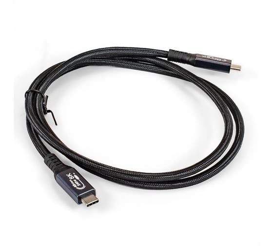 Кабель для зарядки ExeGate EX-CCP-USB4.0-CMCM-QC-1.0 USB4.0 USB Type Cm/Cm, 40Gbit/s, 5A, 240 Вт, PD3.1/QC4.0, 1м 298076