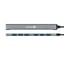 USB-Хаб концентратор 7-в-1 ExeGate DUB-761C3 кабель-адаптер USB Type-A + Type-C 6xUSB2.0, 1xUSB3.0, Plug Play, серебристый 299790 2