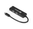 USB-Хаб концентратор 4-в-1 ExeGate DUB-211C кабель-адаптер USB3.0 Type-C 2xUSB2.0, 1xUSB3.0 5GB/s, Type-C DATA 480MB/s, Plug Play, черный 299789 1