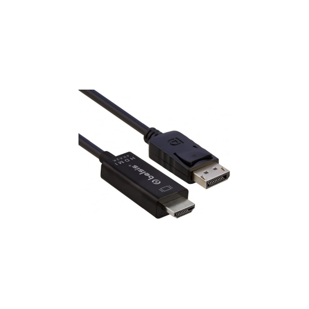Кабель-адаптер Belsis DisplayPort - HDMI 4Kx2K, 1.0 м, чёрный BW8804 ...