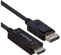 Кабель-адаптер Belsis DisplayPort - HDMI 4Kх2K, 1,8 м, чёрный BW8805