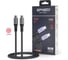 Кабель Epilso USB-С вилка - USB-C вилка, 1 м, 240Вт, чёрный (E-Marker, 40 Гбит/с) EPD-C1020 2