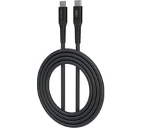 Кабель Epilso USB-С вилка - USB-C вилка, 1 м, 100Вт, чёрный EPD-C1010