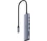 Концентратор USB-C Cudy UH407 7 в 1 с поддержкой HDMI 4K и слотами для карт памяти SD и TF 10000152368 1