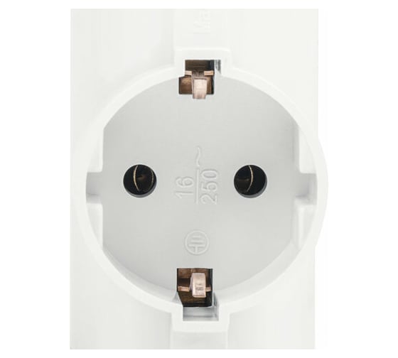 Сетевой переходник SONNEN U-030G, 3 розетки, с заземлением, 16 А, 511441