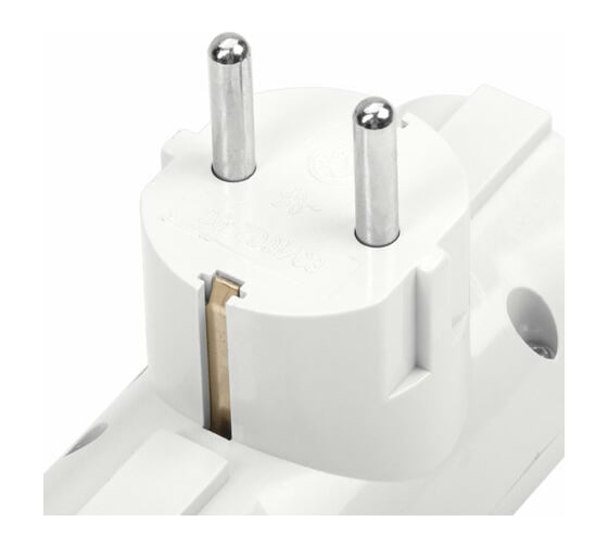 Сетевой переходник SONNEN U-030G, 3 розетки, с заземлением, 16 А, 511441