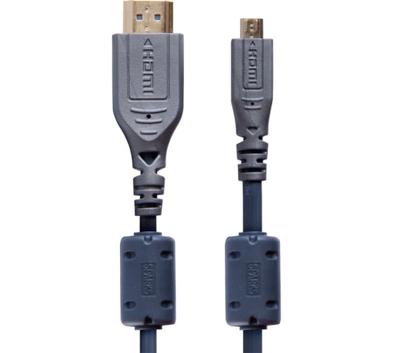 Кабель HDMI Belsis HDMI вилка - micro HDMI type D вилка с ферритовыми фильтрами, длина 1.8 м SG1148