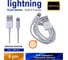 Кабель Belsis Lightning - USB А, белый, 1м SP3137 5