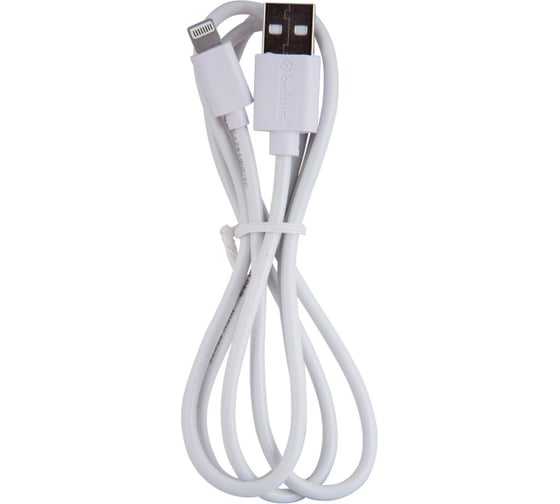 Кабель Belsis Lighting 8 PIN вилка - USB 2.0 А вилка, 1м, быстрая зарядка, 1,8 А, белый BS3215