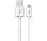 Кабель Belsis USB 2.0, A - Micro USB, вилка - вилка, 0.95 м., белый, коробка с EAN BS3013 1