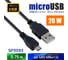 Кабель Belsis USB 2.0 A вилка - Micro USB вилка, 0.75 м. SP3093 2