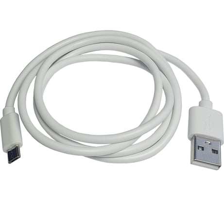 Зарядный универсальный дата-кабель USB-Micro Nord-Yada TPE 2А, 1м белый 908927