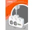 Сетевой разветвитель Perfeo LDNIO SE2435 2 розетки 2500W 4 USB: QC 3.0+PD 3.0 20W White LD_D0417 3