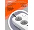 Сетевой разветвитель Perfeo LDNIO SE2435 2 розетки 2500W 4 USB: QC 3.0+PD 3.0 20W White LD_D0417 4