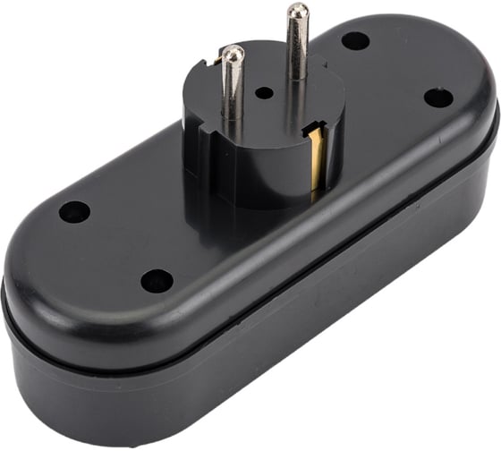 Сетевой разветвитель-тройник Perfeo RU POWER 3 гнезда, 16А, с заземлением 30015498