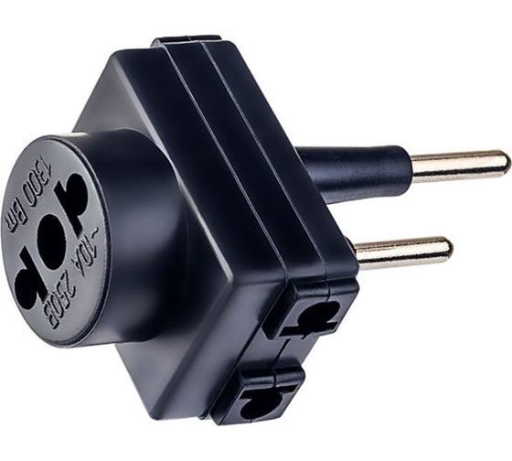 Сетевой разветвитель-тройник Perfeo RU POWER 3 гнезда, 6А, без заземления 30015504 1