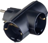 Сетевой разветвитель-тройник Perfeo RU POWER 16А, 3 гнезда с заземлением 30015918