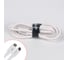 Кабель EPILSO, USB-C вилка - USB-C вилка, 1 м, 60Вт, белый EPD-C1000 3