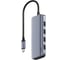 Концентратор Cudy UH500 USB-C 6 в 1 с поддержкой HDMI (4K) 10000151910 1