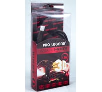 Кабель Pro Legend HDMI M - HDMI M, 1 m, OX-HDMI1V1.4LX, ver 2.0 OX-HDMI1V1.4LX