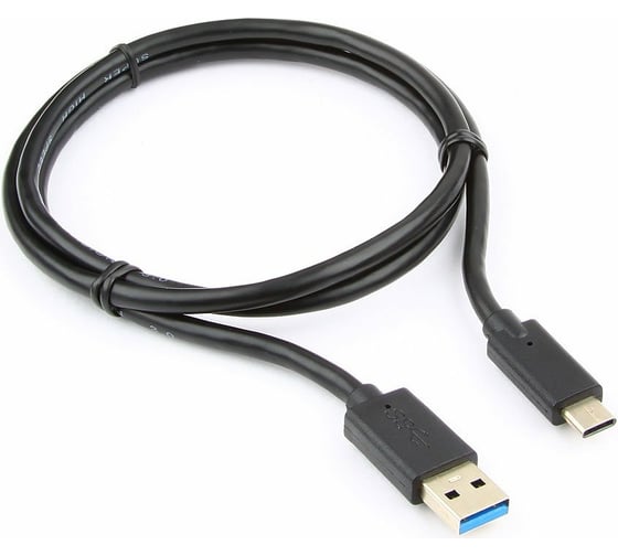 Кабель USB Cablexpert USB3.0 AM/USB Type-C, 0.2м, пакет, CCP-USB3-AMCM-0.2M 1