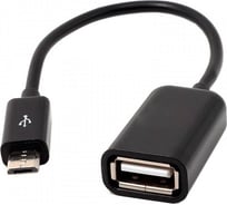 Кабель Pro Legend OTG USB f - microUSB m PL1372