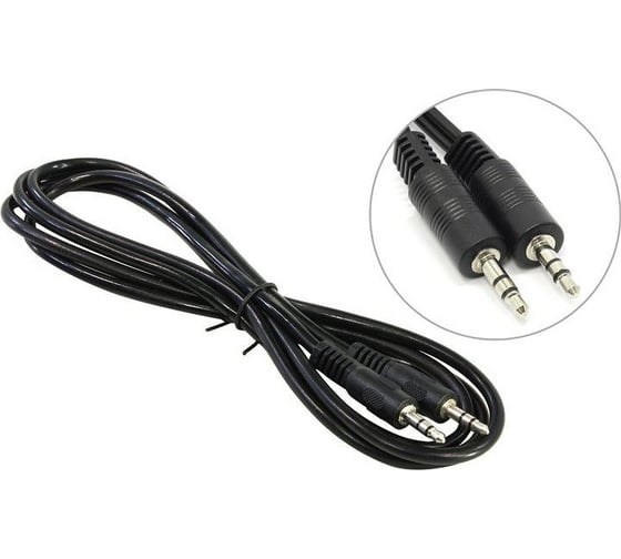 Соединительный кабель Pro Legend 3.5 Jack M - 3.5 Jack M, черный, 2м. PL1036 1