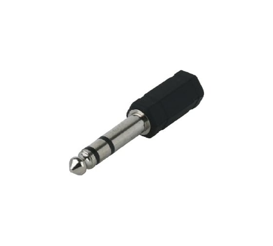 Переходник Pro Legend Jack 6.3 mm вилка - Jack 3.5 mm розетка, аудио-стерео PL1063