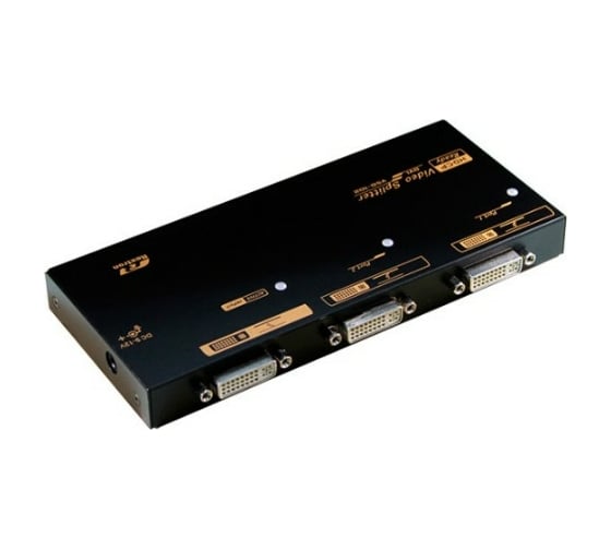 Размножитель REXTRON видеосигнала DVI-D Single Link на 2 монитора до 1920х1080 VSD-102