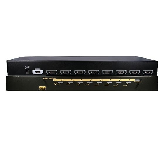 Размножитель REXTRON видео-/аудиосигнала HDMI на 8 мониторов до 1920х1080 VSM-108 1