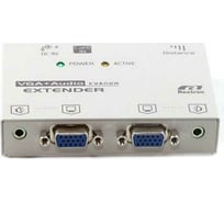 Удлинитель REXTRON VGA+AUDIO принимающий блок, 1 вход, 2 выхода, до 1280х1024, UTP до 150м EVA-02R