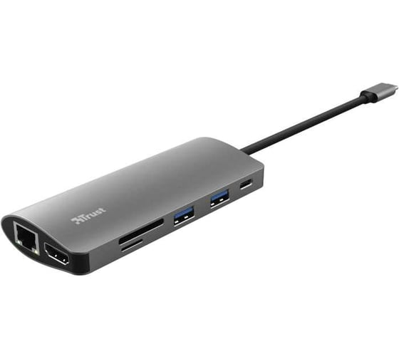 Разветвитель usb Trust 23775 для компьютера внешний Dalyx Б0052551