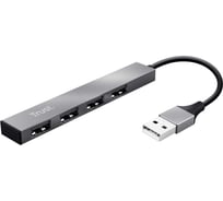 Разветвитель usb Trust 23786 для компьютера внешний на 4 порта Halyx Б0052713