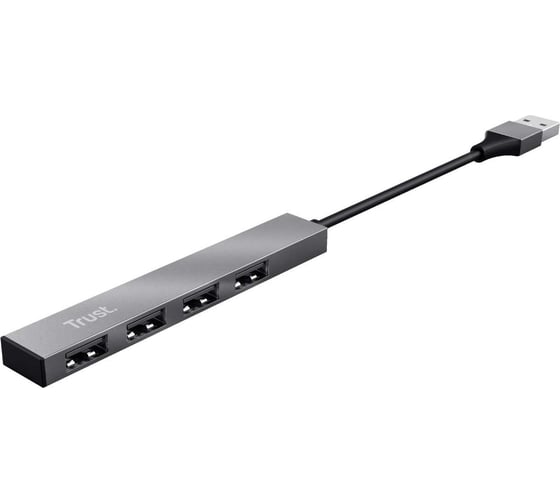Разветвитель usb Trust 23786 для компьютера внешний на 4 порта Halyx Б0052713