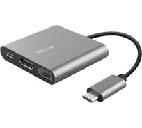 Разветвитель usb Trust 23772 для компьютера внешний Dalyx Б0052550