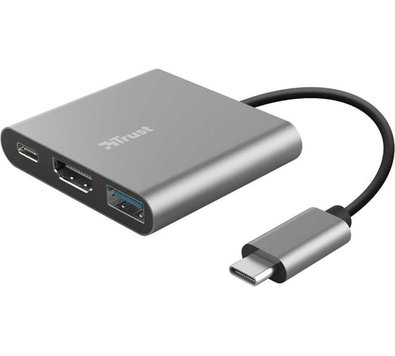 Разветвитель usb Trust 23772 для компьютера внешний Dalyx Б0052550