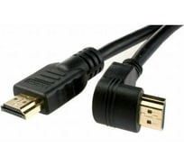 Кабель Bion HDMI 18м, v1.4,19M/19M, угловой разъем, BXP-CC-HDMI490-018