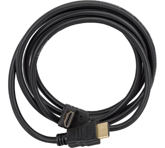 Кабель Bion HDMI 18м, v1.4,19M/19M, угловой разъем, BXP-CC-HDMI490-018