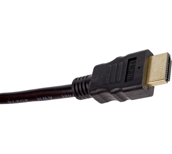 Кабель Bion HDMI v2.0, 19M/19M, 3D, 4K UHD, 1м, черный BXP-HDMI2MM-010