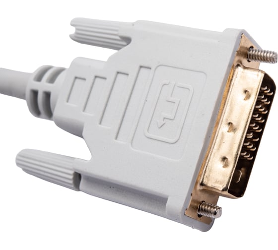 Кабель Bion DVI-D dual link 25M/25M, экран, ферритовые кольца, 1.8м BXP-CC-DVI2-018