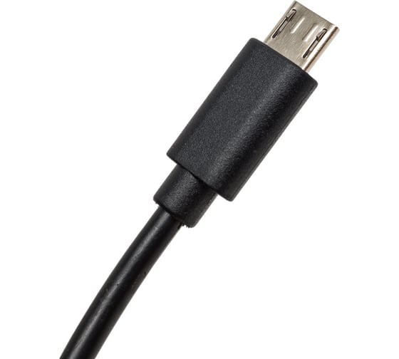 Кабель для зарядки Nord-Yada USB-Micro 2А 1м чёрный (TPE) 908928